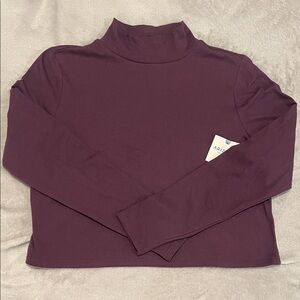 Arizona Jean Company Plum Long Sleeve Top